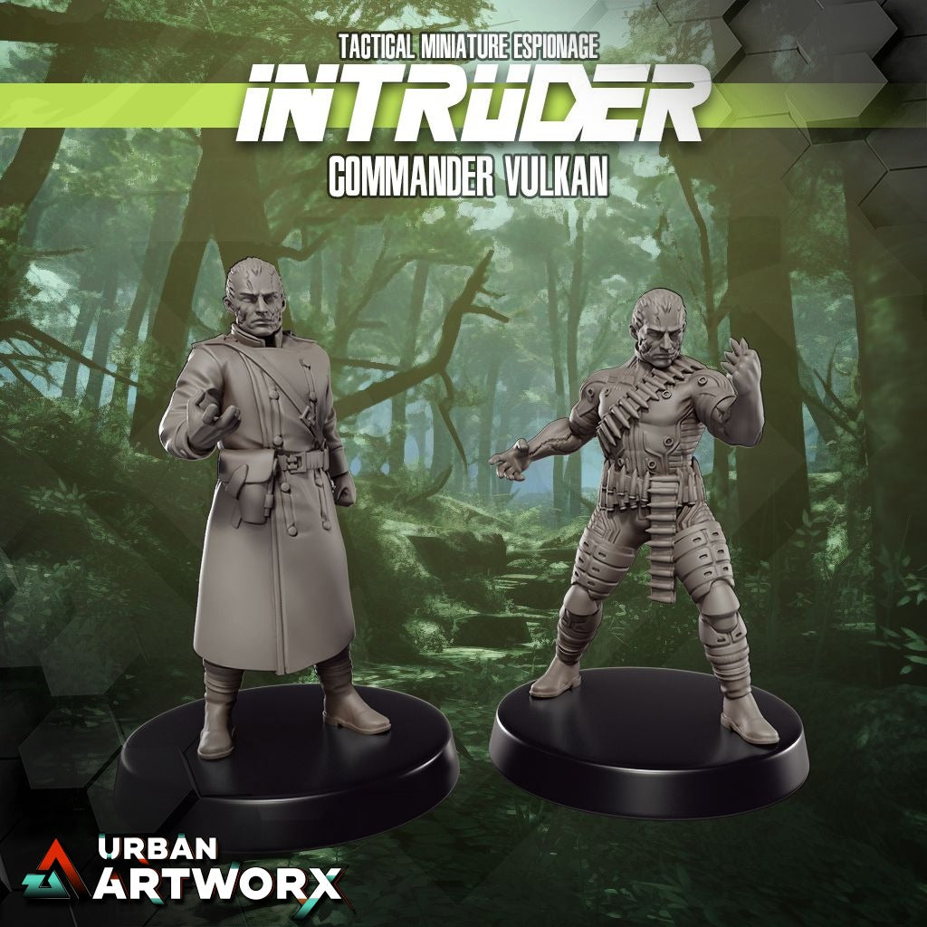 Tabletop Miniaturen - Skullforge Studios - Intruder: Commander Vulkan (2)