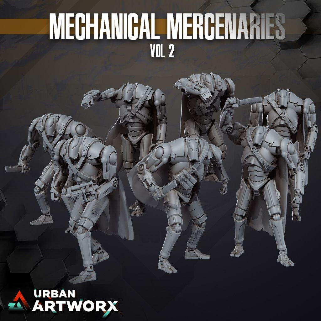 Tabletop Miniaturen - Skullforge Studios - Mechanical Mercenaries Vol 2 (7)