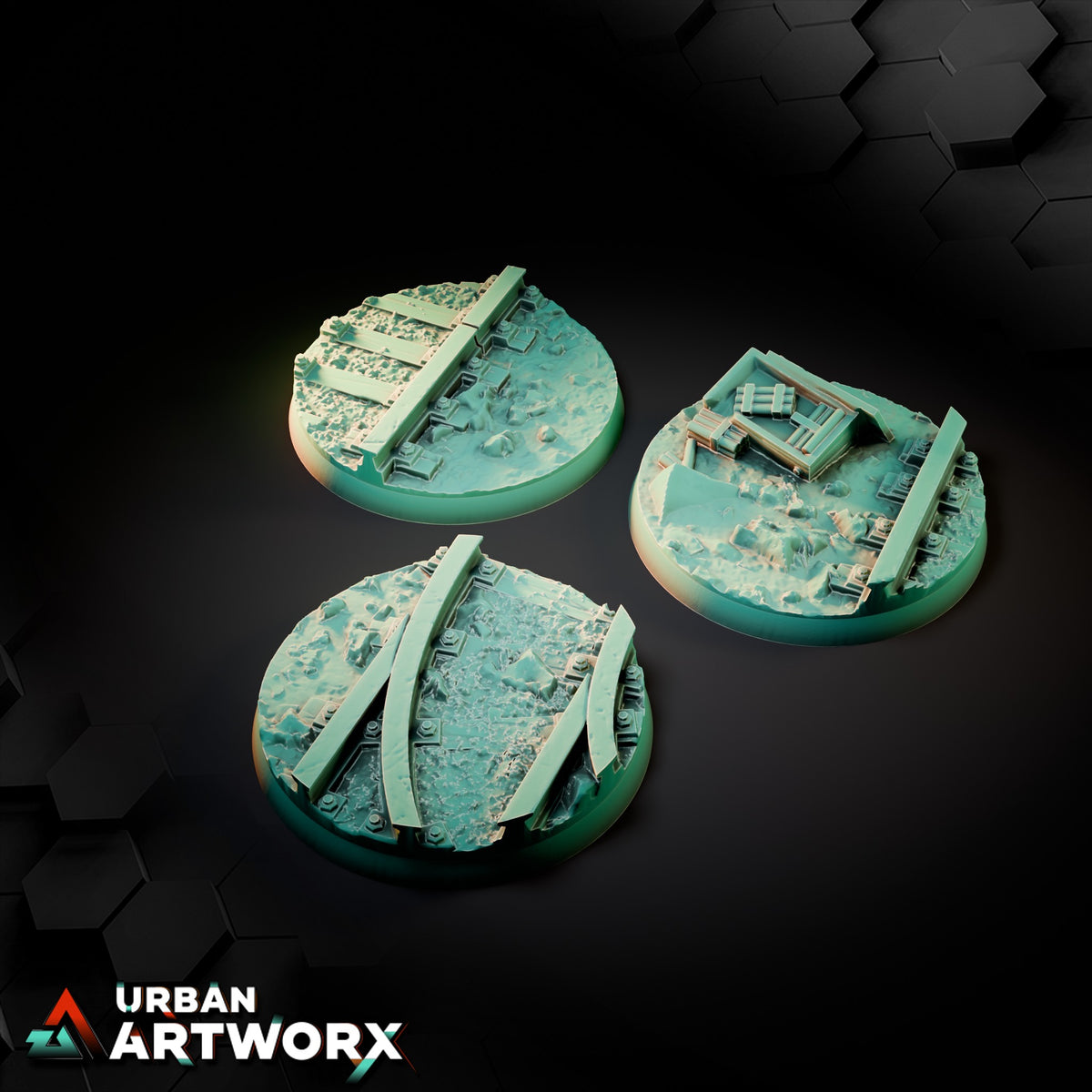 Mines Bases – Round 50mm (3)