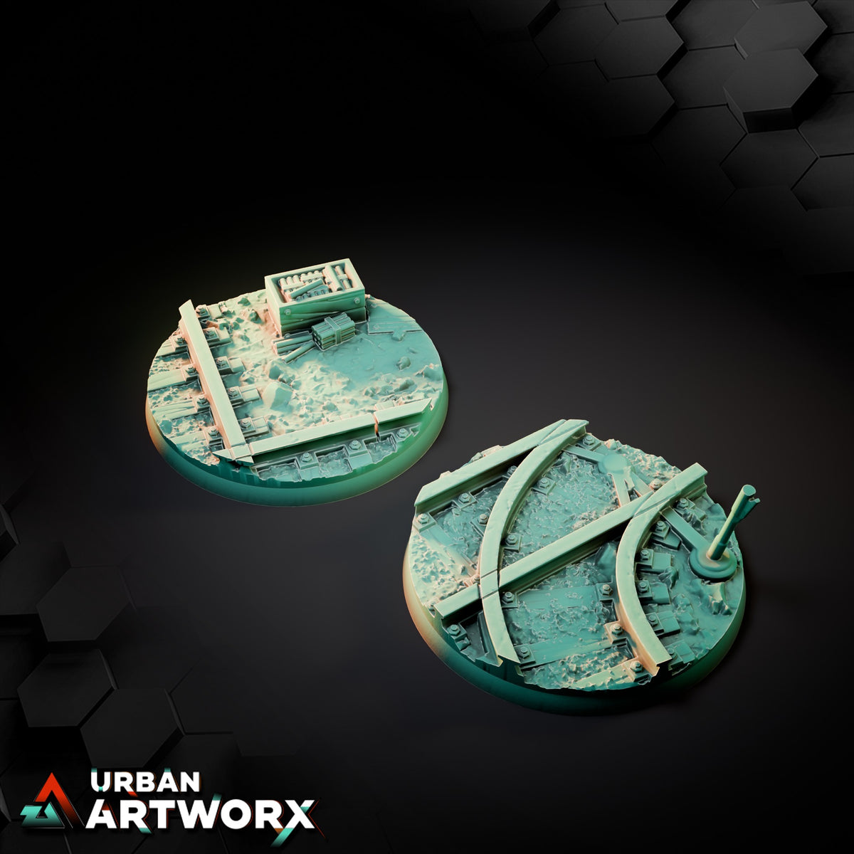 Mines Bases – Round 60mm (2)