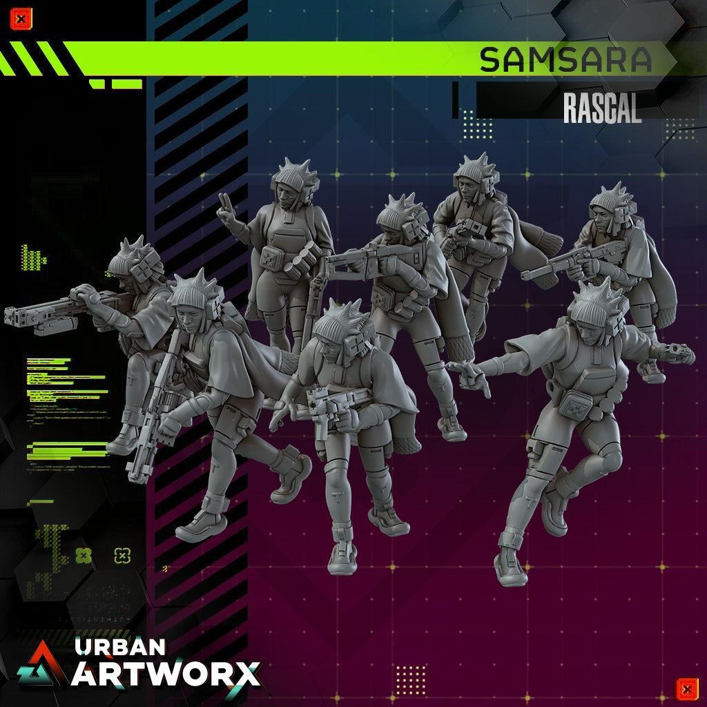 Tabletop Miniaturen - Skullforge Studios - Samsara: Rascal (8)