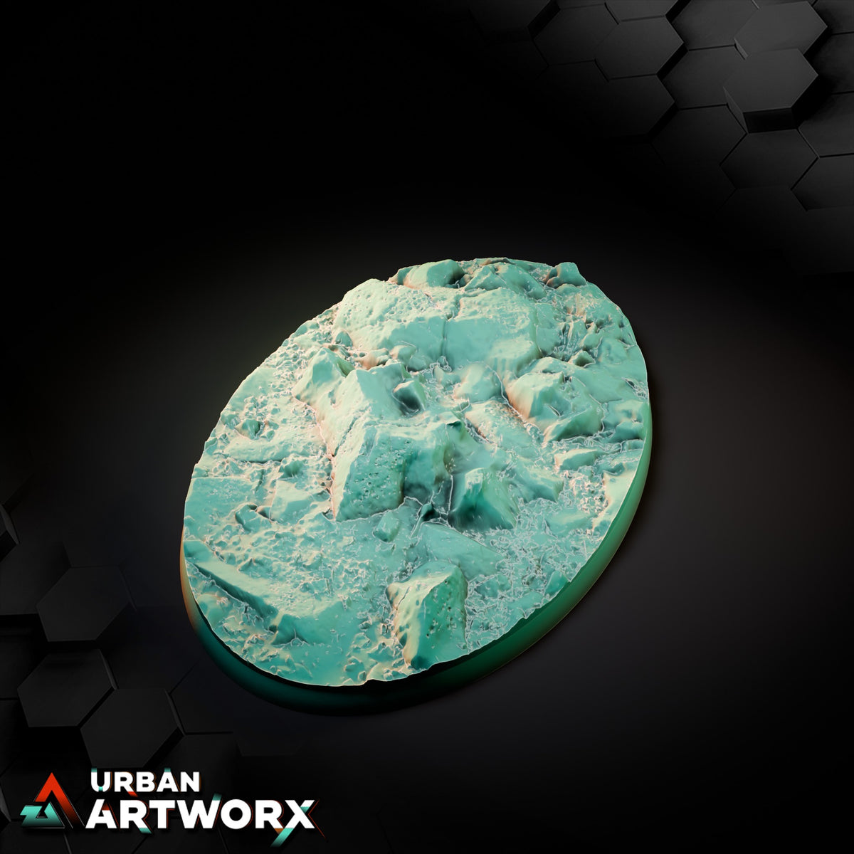 Stony Desert Bases – Oval 105x70mm