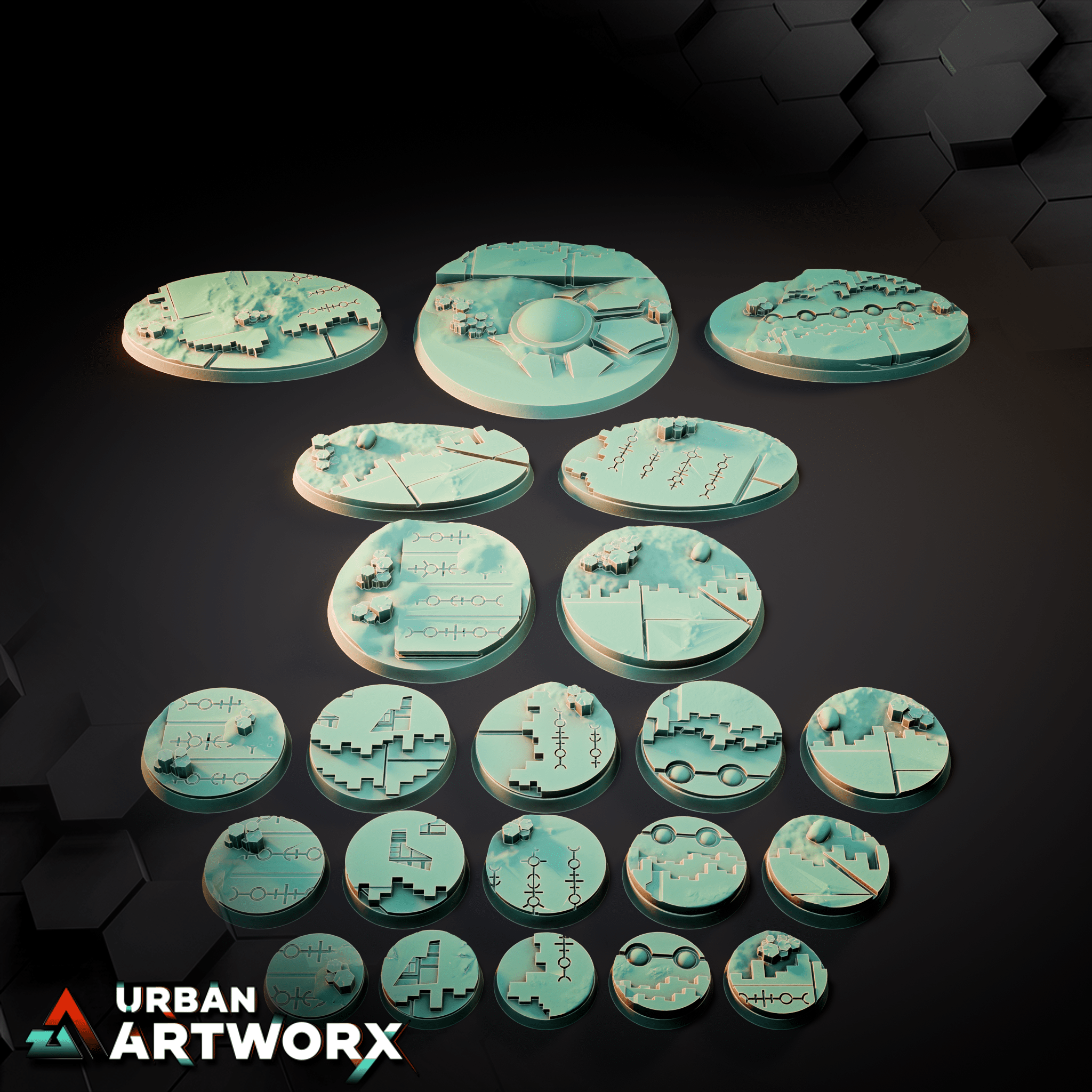 Tabletop Bases - Sacrusmundus - Davonis Ancient Burial Site Bases Sacrusmundus