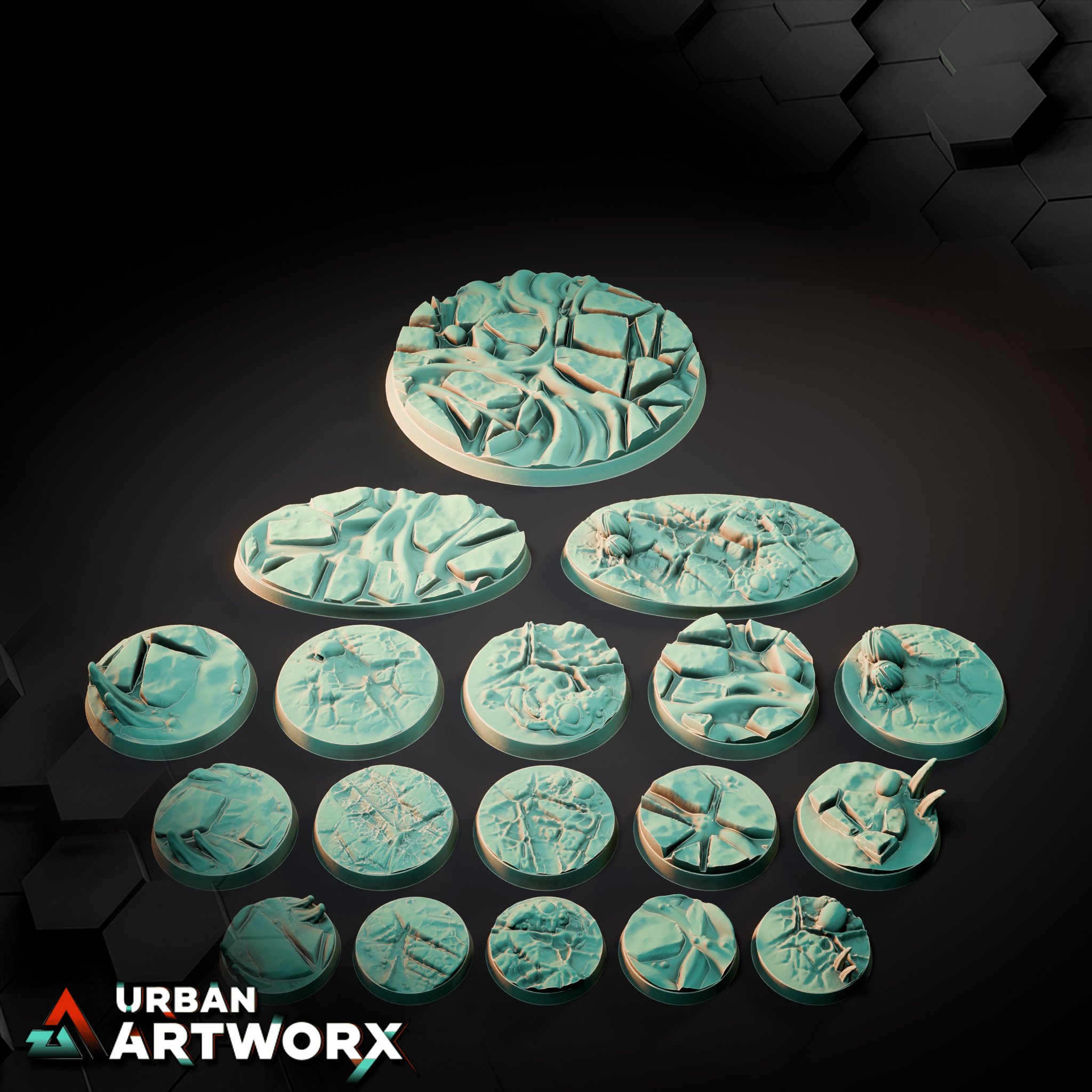 Tabletop Bases - Sacrusmundus - The Daemonic Vortex Bases Sacrusmundus