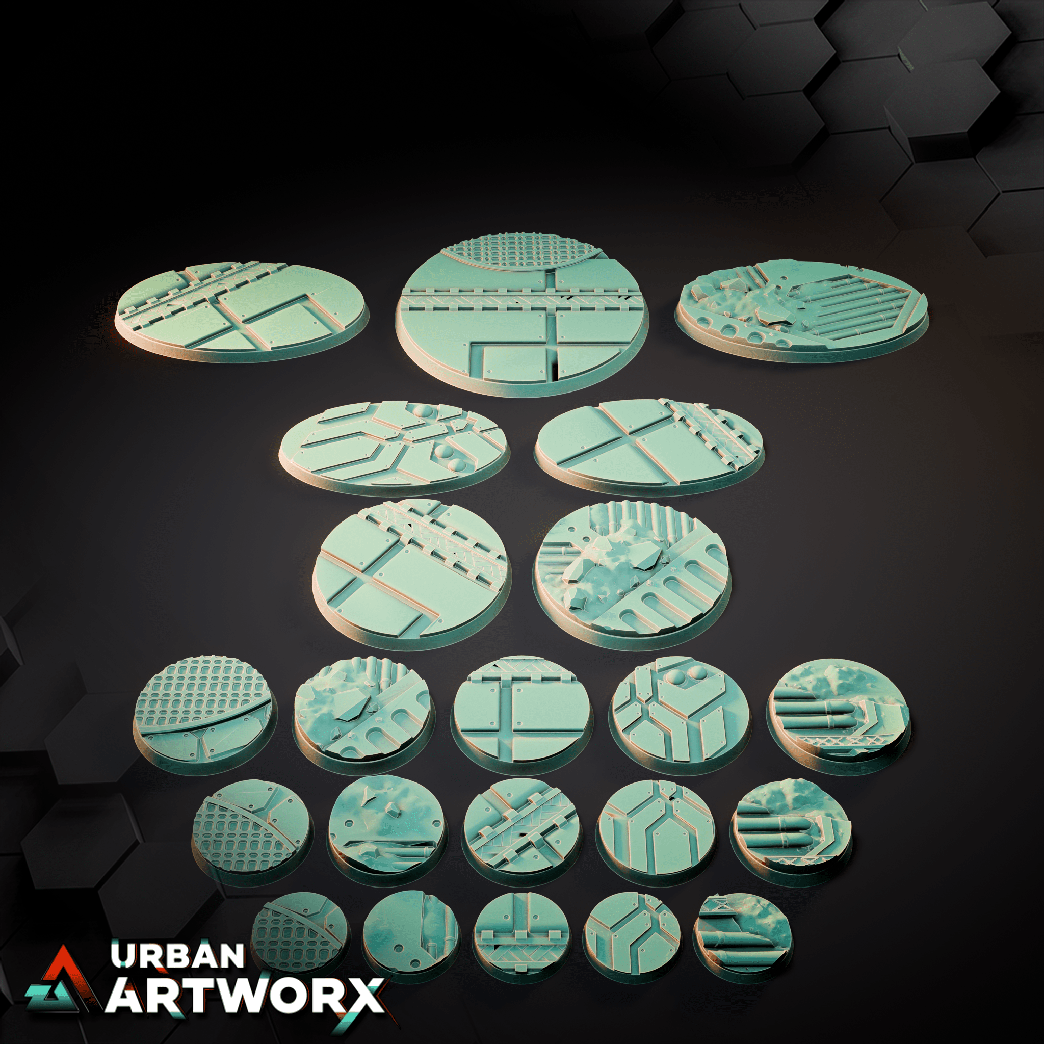 Tabletop Bases - Sacrusmundus - Vatar XI Mining Complex Bases Sacrusmundus