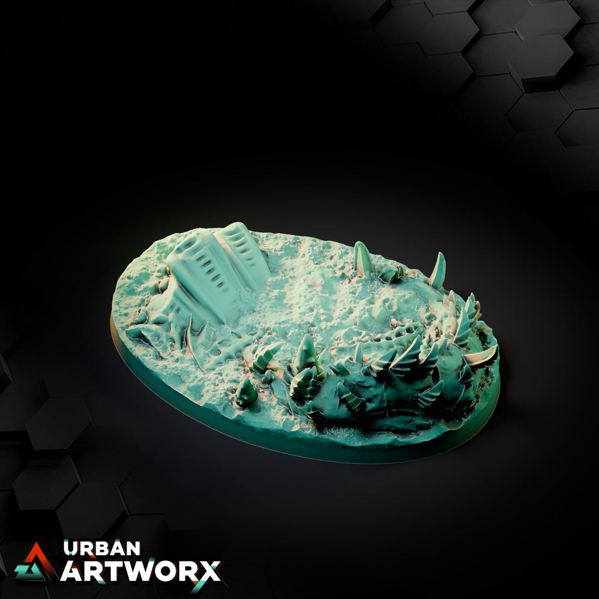 Tabletop Bases - Txarli Factory - Alien Bases Bases Txarli Factory Oval 105x70mm