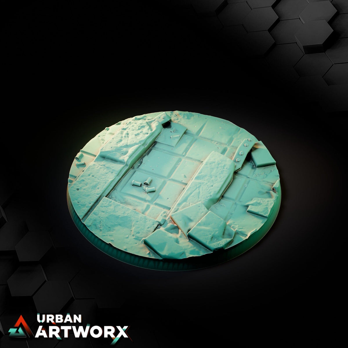 Tabletop Bases - Txarli Factory - City Ruins Bases Bases Txarli Factory Round 90mm