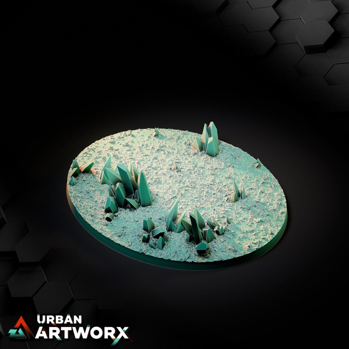 Tabletop Bases - Txarli Factory - Crystal Bases Bases Txarli Factory Oval 120x92mm