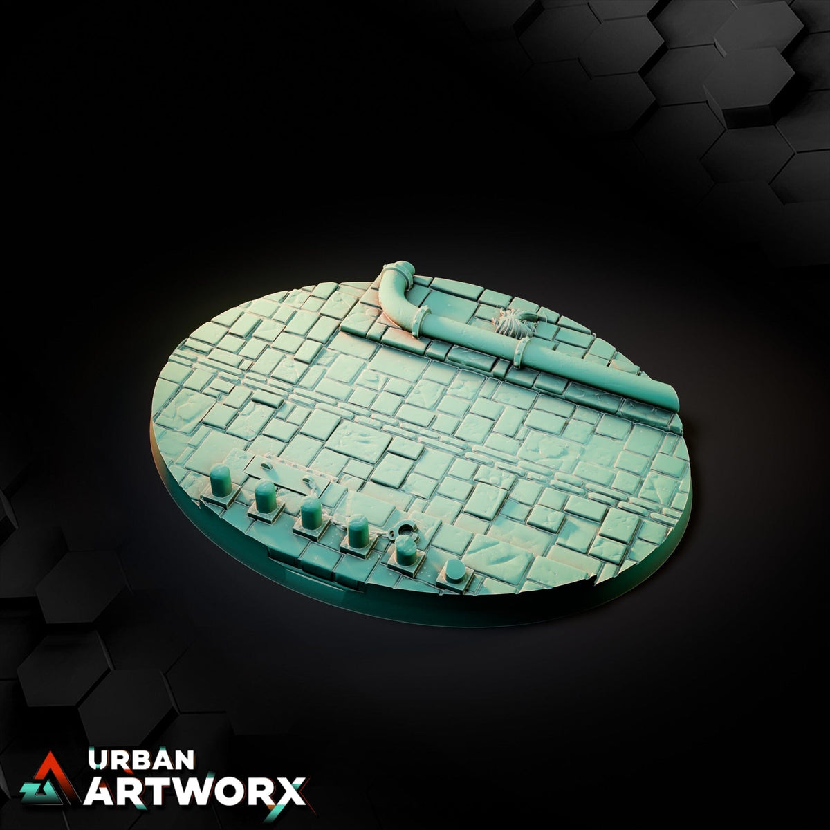 Tabletop Bases - Txarli Factory - Dungeon Bases Bases Txarli Factory Oval 120x92mm