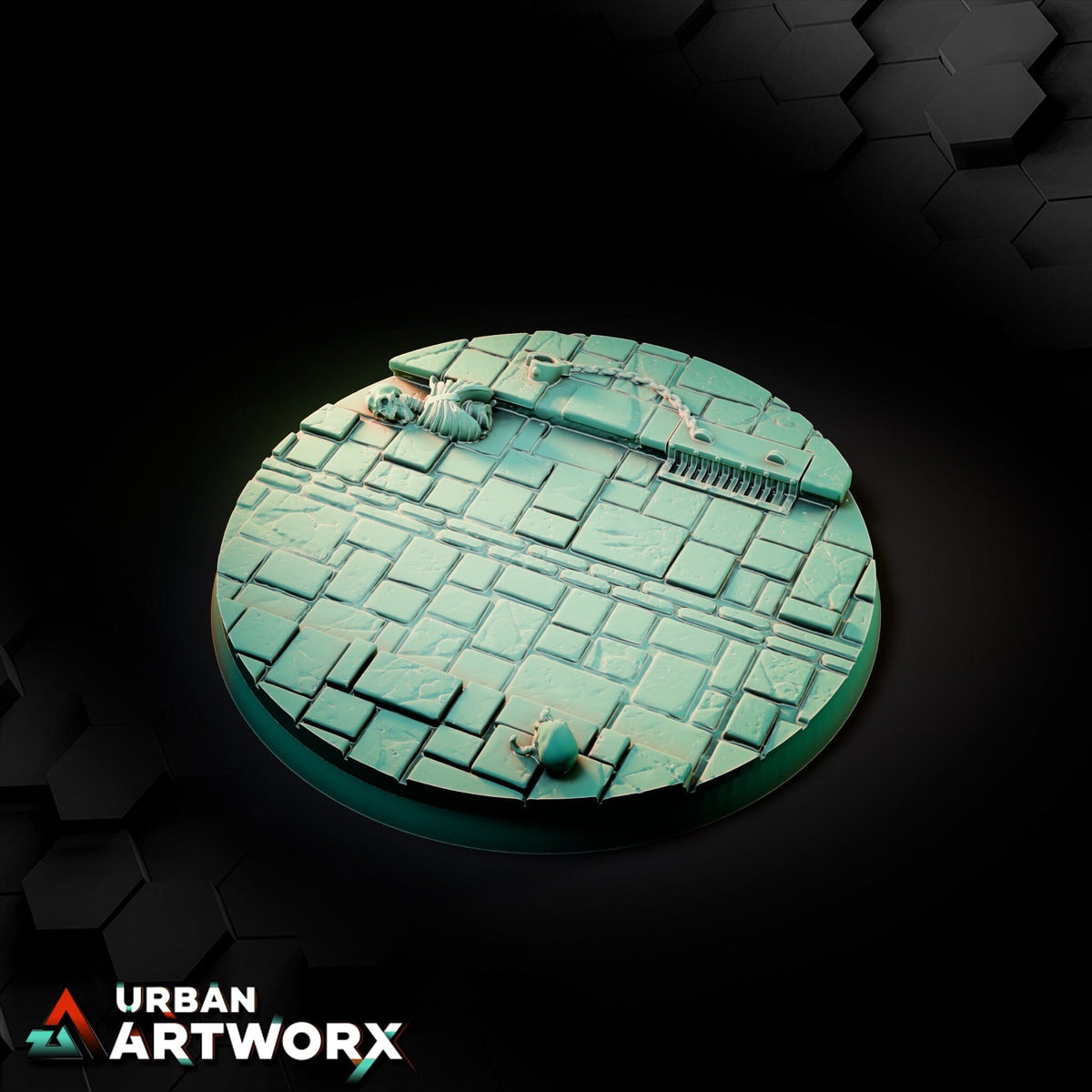 Tabletop Bases - Txarli Factory - Dungeon Bases Bases Txarli Factory Round 80mm