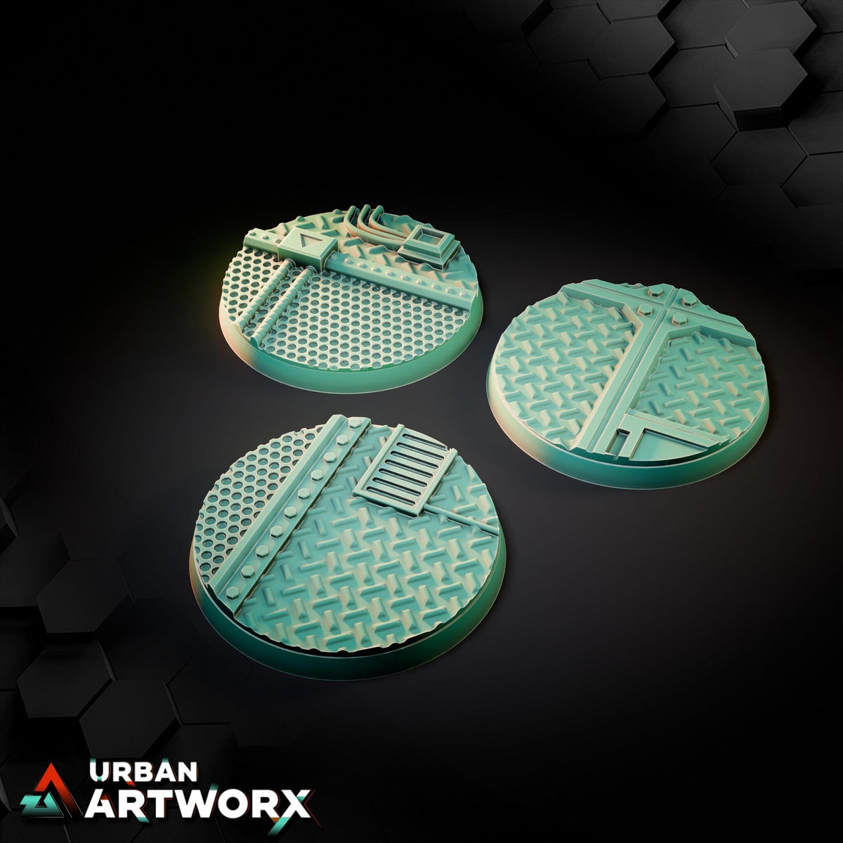 Tabletop Bases - Txarli Factory - Factory Bases Bases Txarli Factory Round 50mm (3)