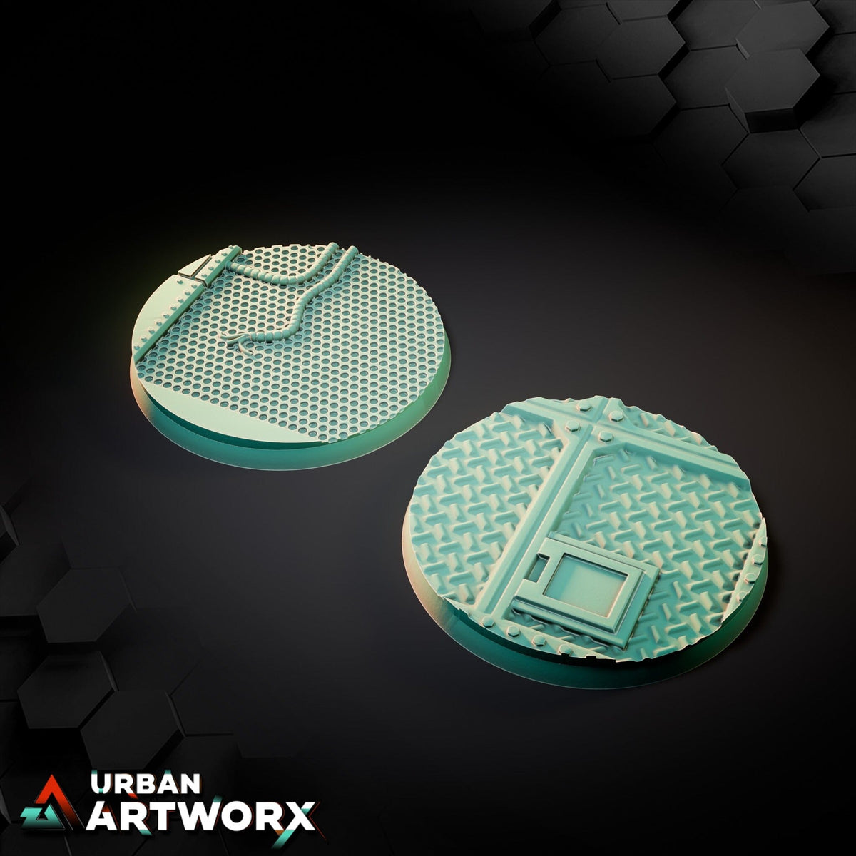 Tabletop Bases - Txarli Factory - Factory Bases Bases Txarli Factory Round 60mm (2)