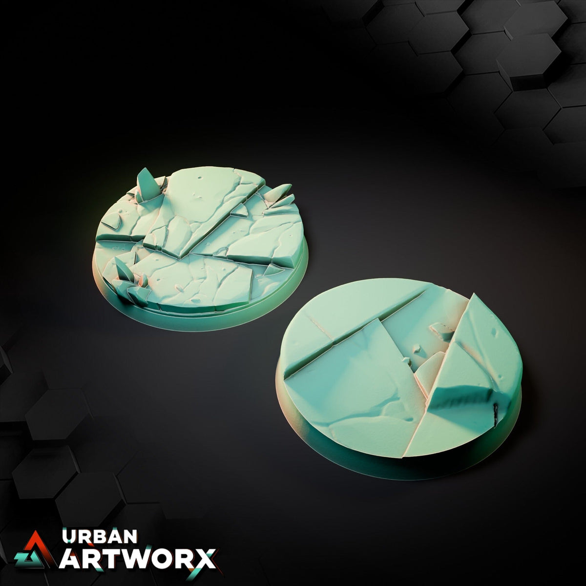 Tabletop Bases - Txarli Factory - Frozen Bases Bases Txarli Factory Round 60mm (2)