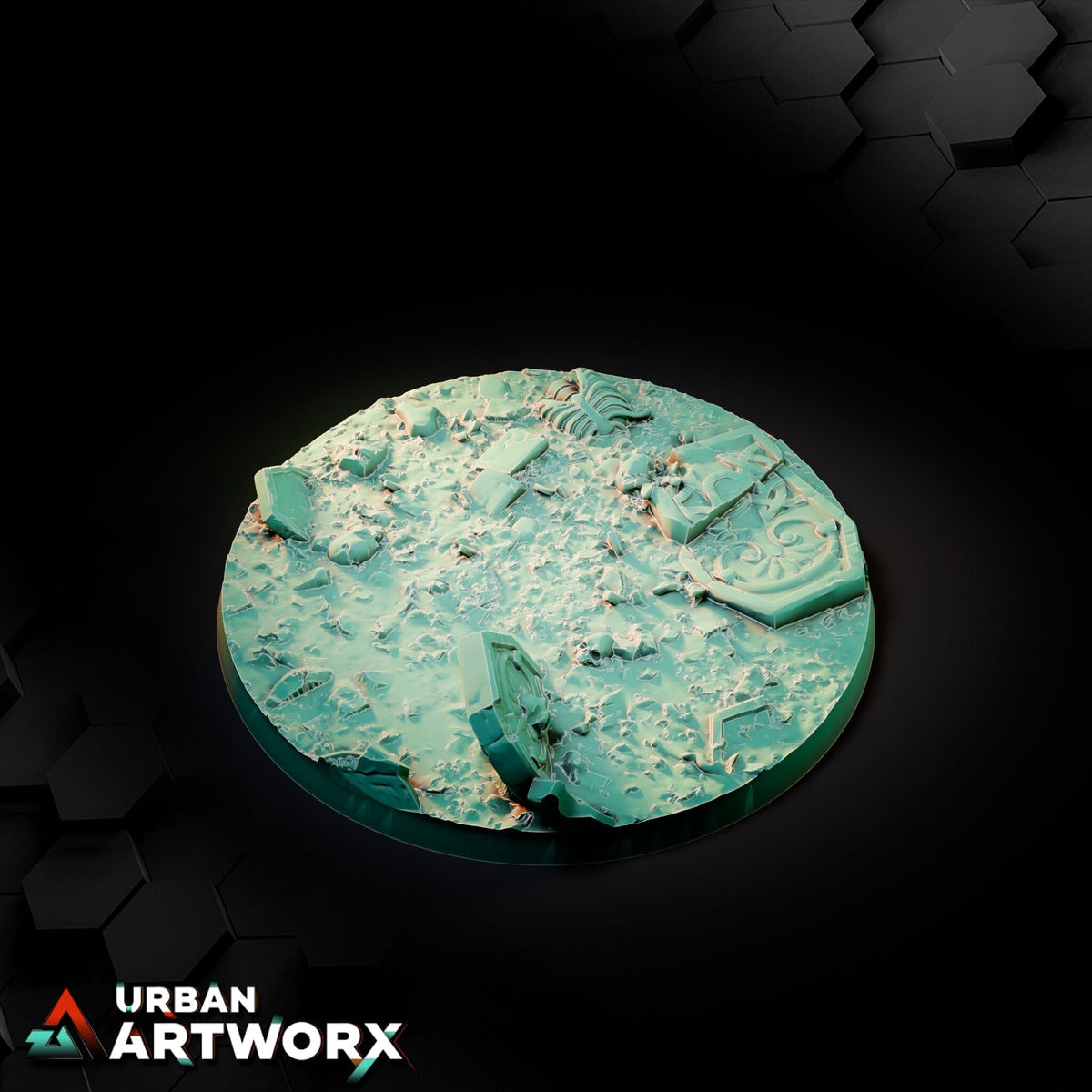Tabletop Bases - Txarli Factory - Graveyard Bases Bases Txarli Factory Round 90mm
