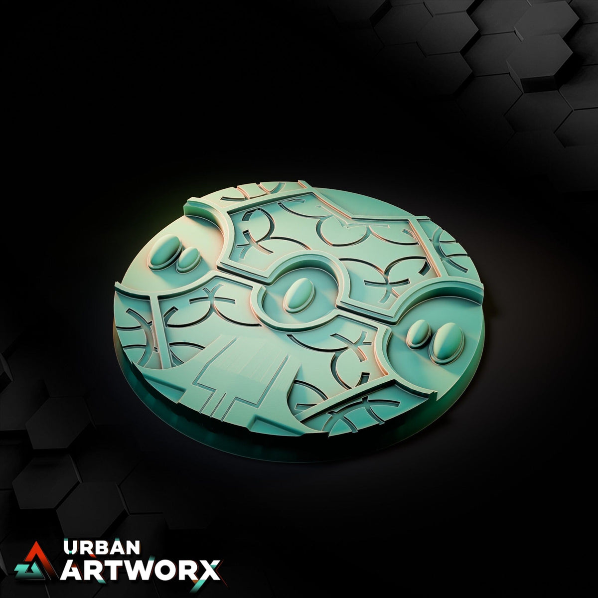 Tabletop Bases - Txarli Factory - Magic Temple Bases Bases Txarli Factory Round 100mm