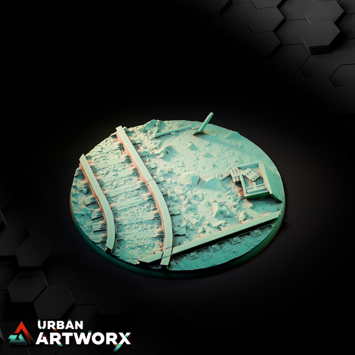 Tabletop Bases - Txarli Factory - Mines Bases Txarli Factory Round 130mm