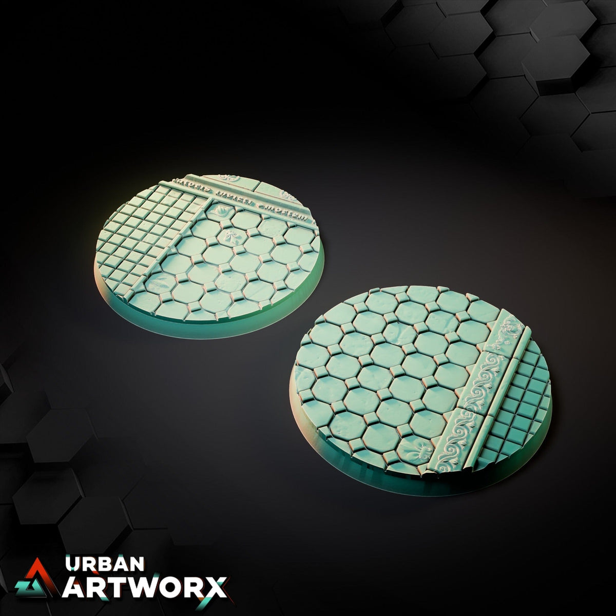 Tabletop Bases - Txarli Factory - Royal Palace Bases Bases Txarli Factory Round 60mm (2)