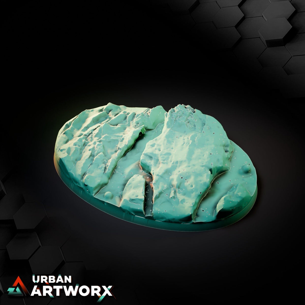 Tabletop Bases - Txarli Factory - Volcanic Bases Bases Txarli Factory Oval 105x70mm