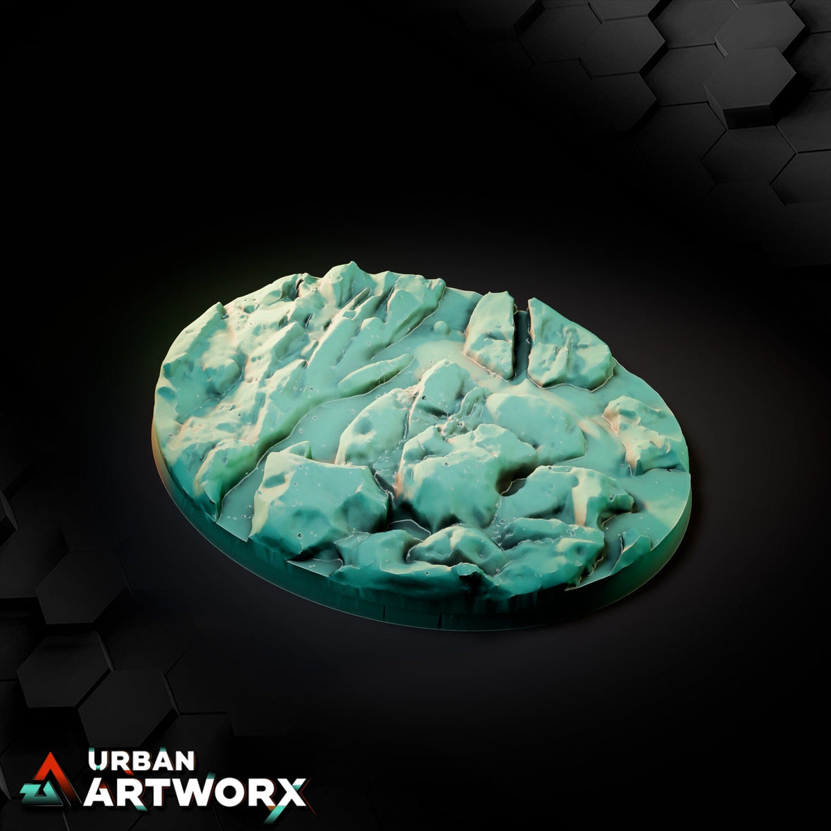 Tabletop Bases - Txarli Factory - Volcanic Bases Bases Txarli Factory Oval 120x92mm