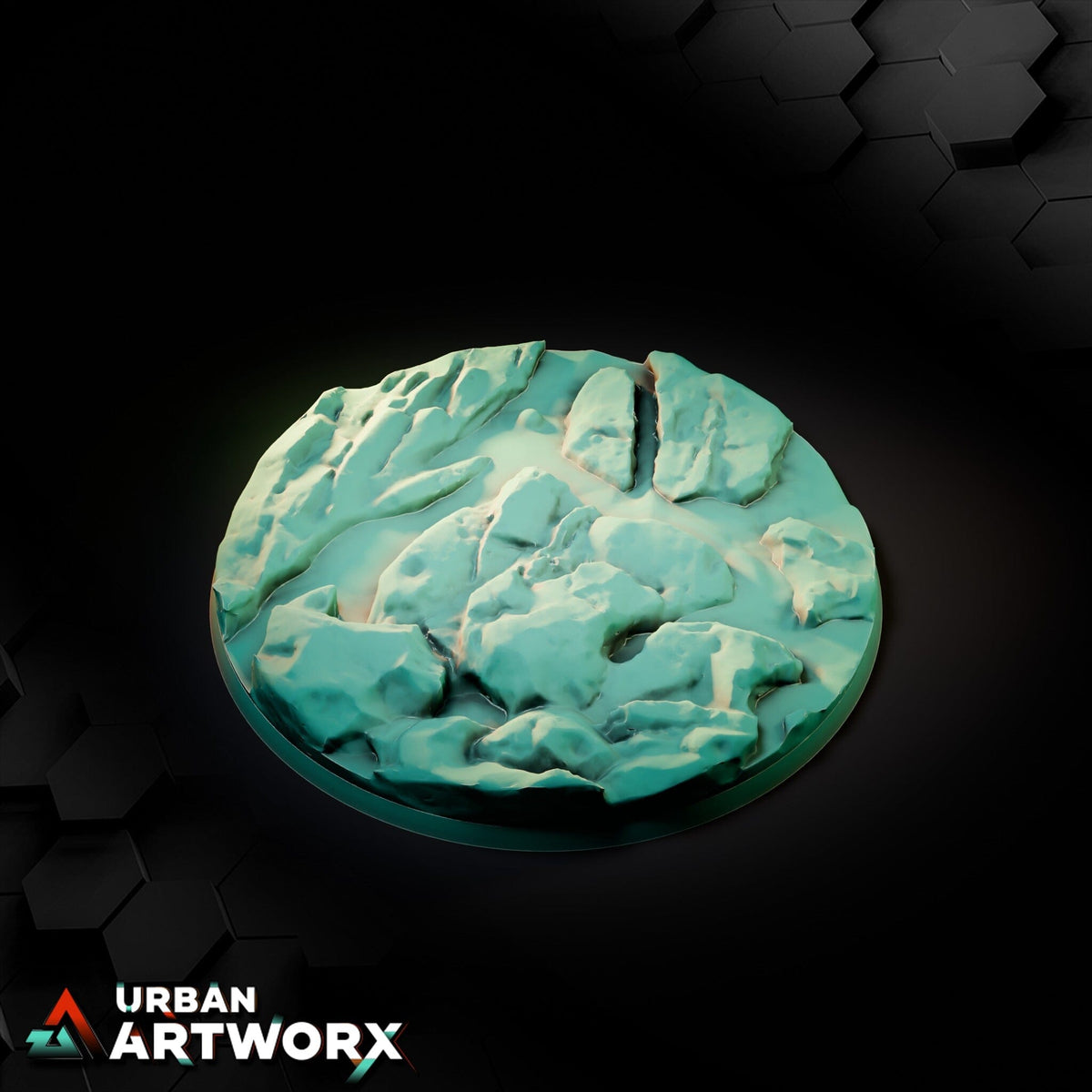 Tabletop Bases - Txarli Factory - Volcanic Bases Bases Txarli Factory Round 130mm
