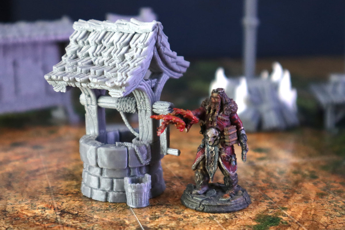 Tabletop Gelände - City of Tarok - Dressing Items Complete Set Black Scrolls Games