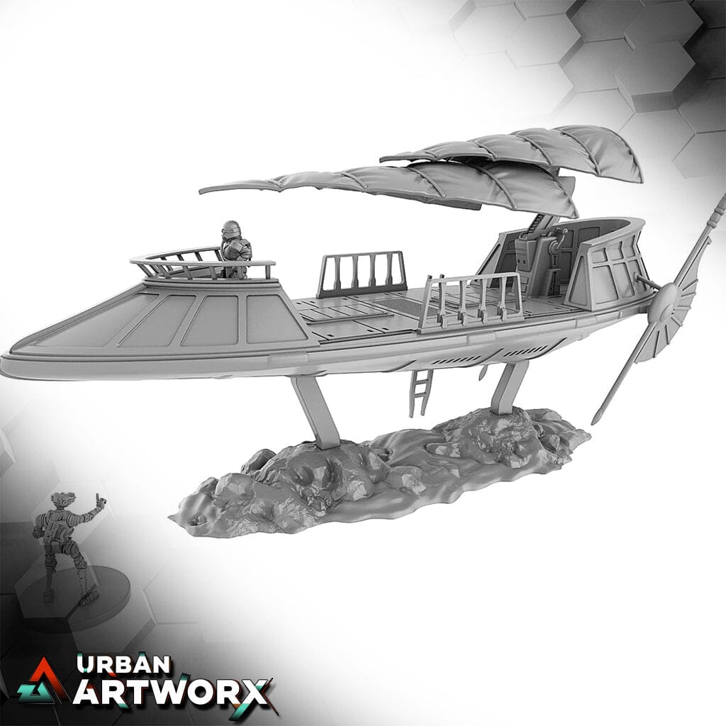 Tabletop Gelände - Imperial Terrain - Pirates Outpost by Jésus Imperial Terrain Sail Barge
