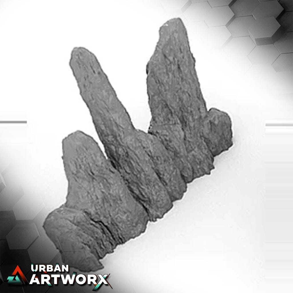 Tabletop Gelände - Imperial Terrain - This is the Terrain Set 1 Imperial Terrain Small Single Rocks 02