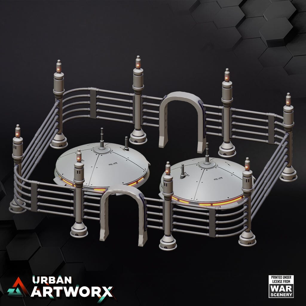 Tabletop Gelände - Massa'dun - Fence War Scenery