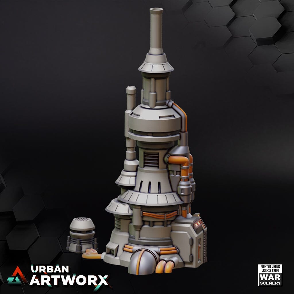 Tabletop Gelände - Massa'dun - Heating Tower War Scenery