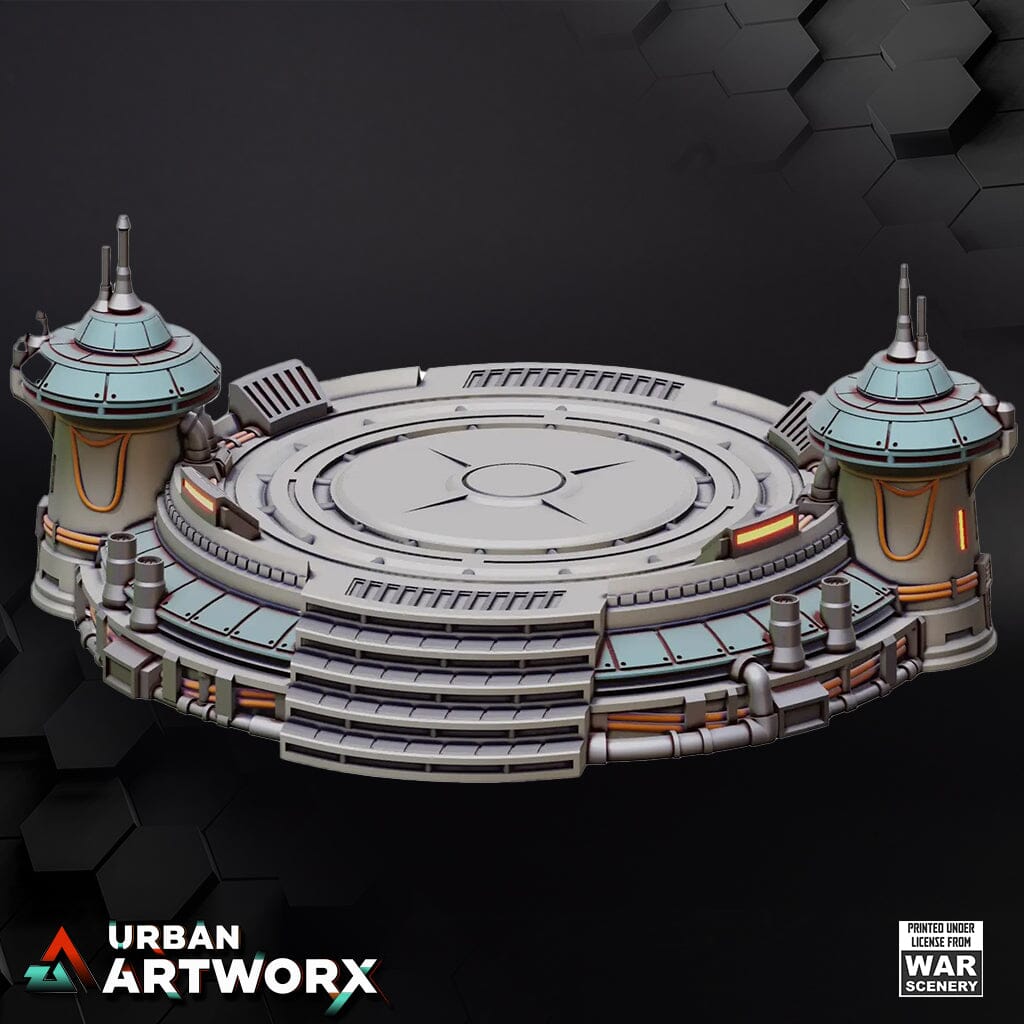 Tabletop Gelände - Massa'dun - Landing Pad War Scenery