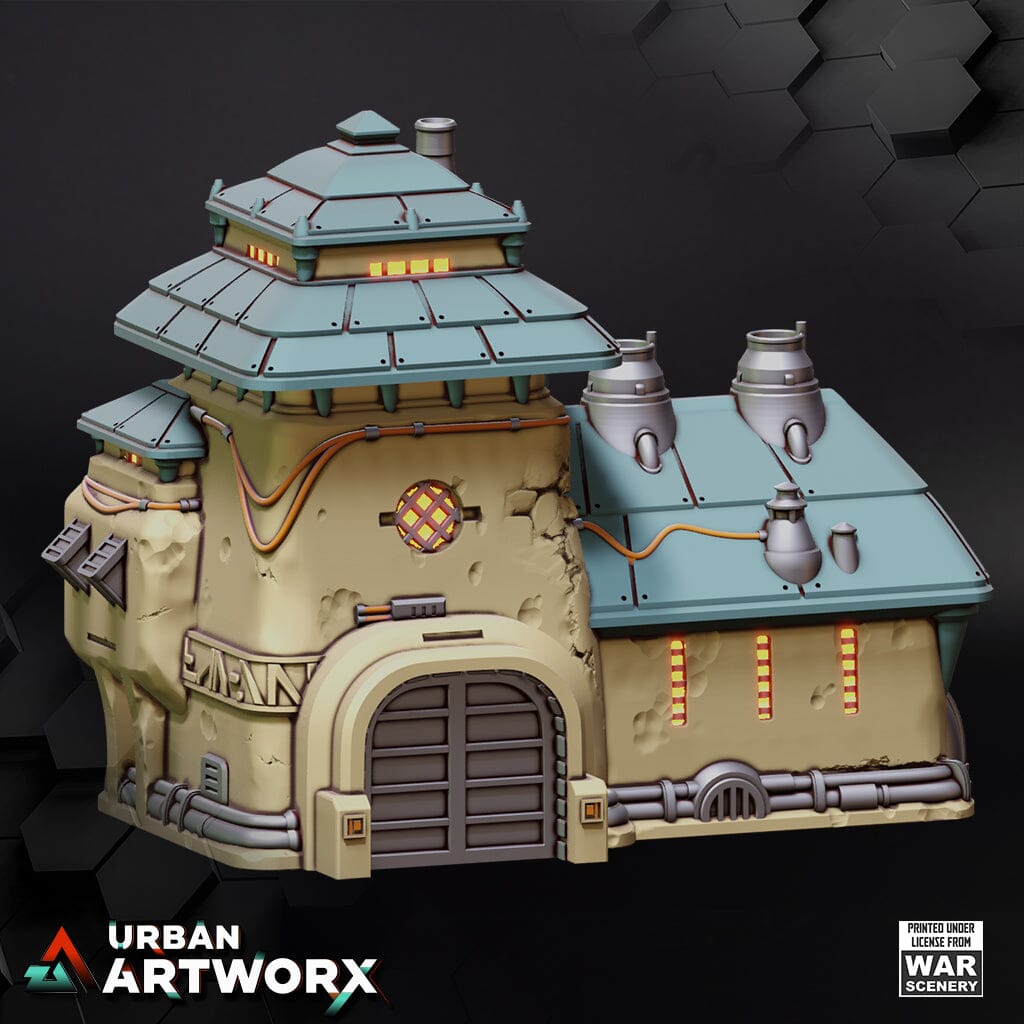 Tabletop Gelände - Massa'dun - Massadun House War Scenery