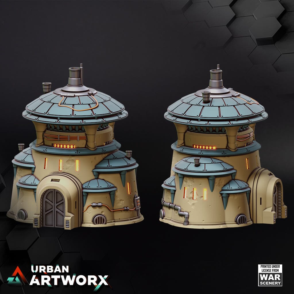 Tabletop Gelände - Massa'dun - Monastery War Scenery