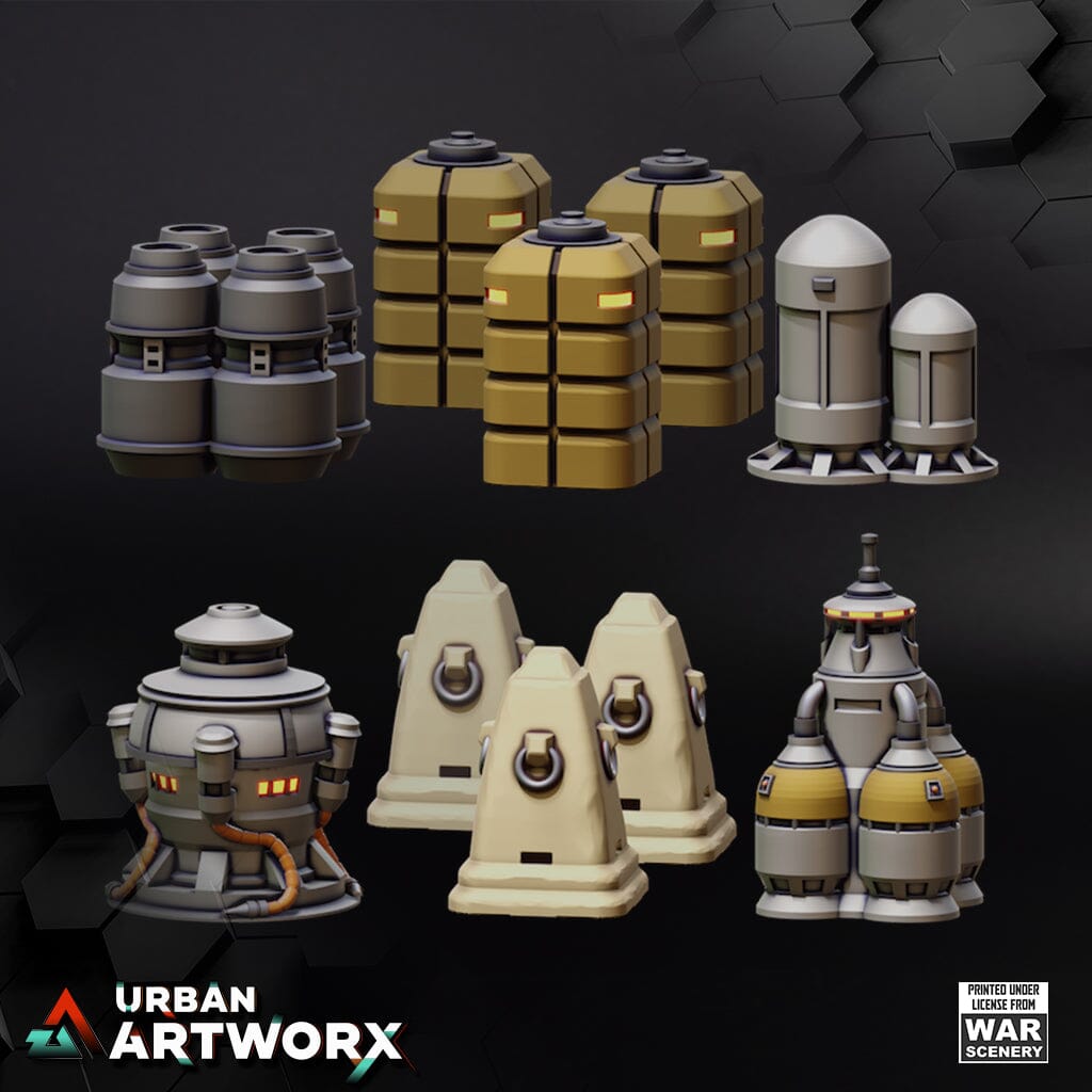 Tabletop Gelände - Massa'dun - Scatter Terrain War Scenery