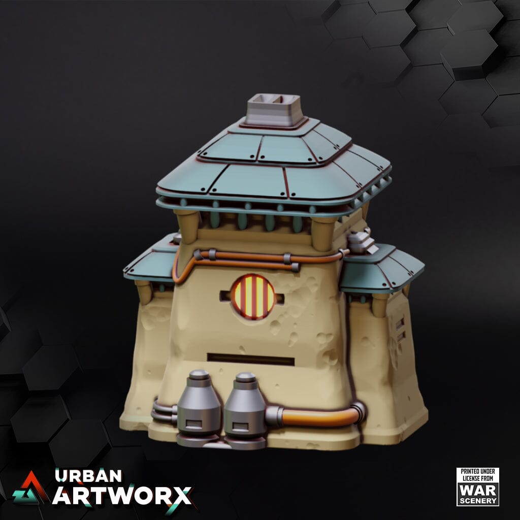 Tabletop Gelände - Massa'dun - Small Generator War Scenery