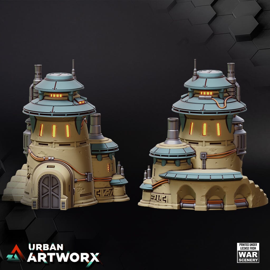 Tabletop Gelände - Massa'dun - Tower House War Scenery