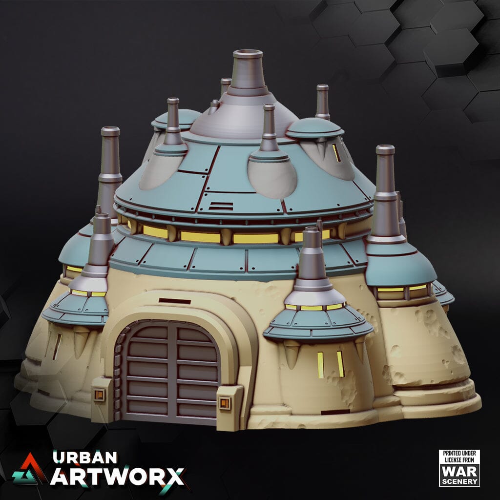Tabletop Gelände - Massa'dun - Townhall War Scenery