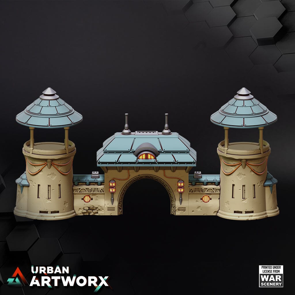 Tabletop Gelände - Massa'dun - Wall War Scenery