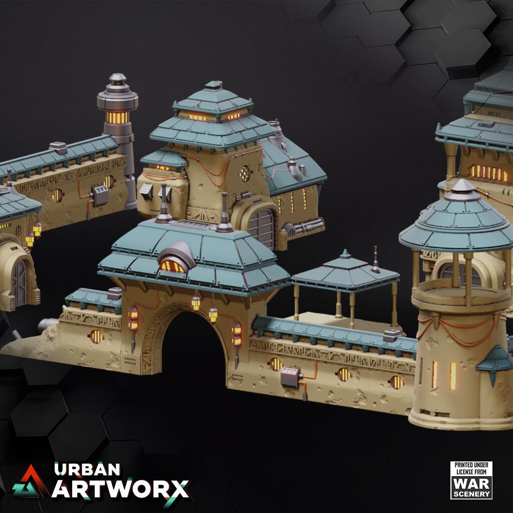 Tabletop Gelände - Massa'dun - Wall War Scenery