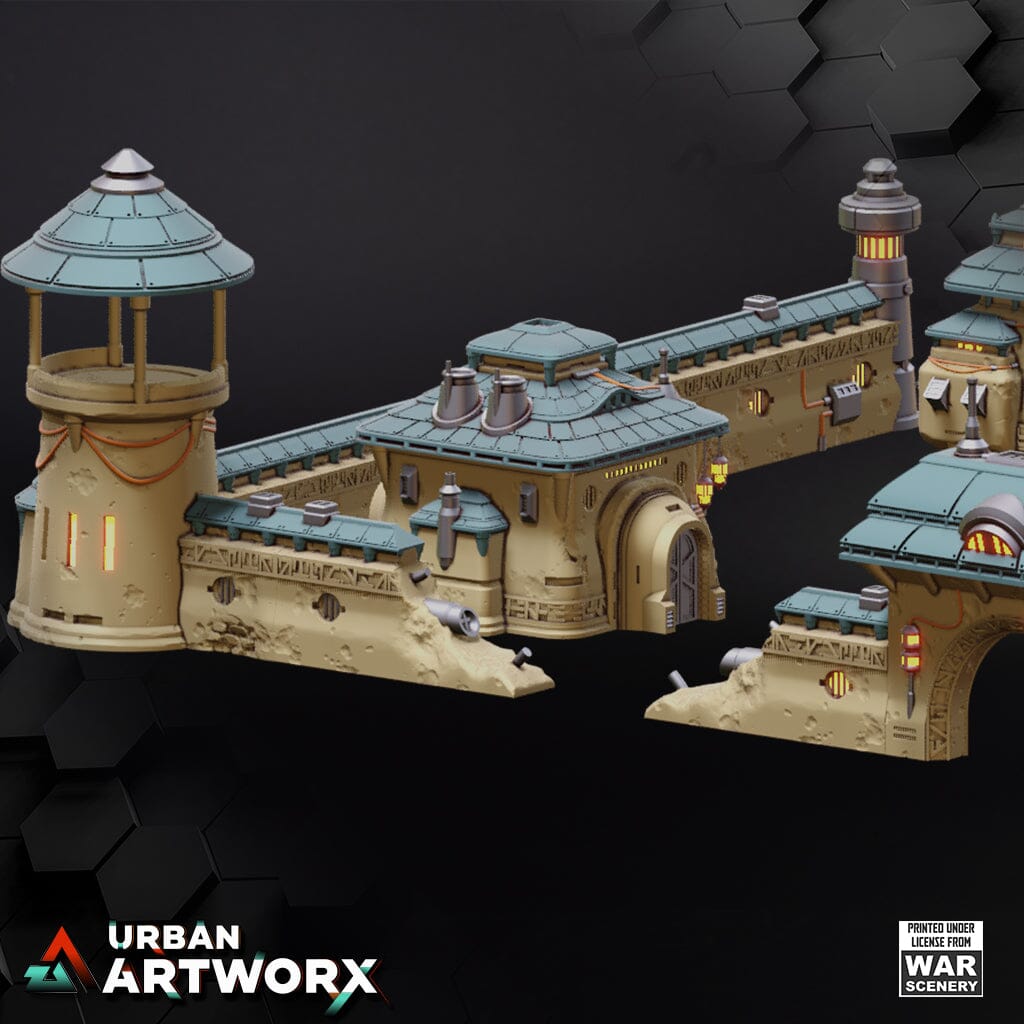 Tabletop Gelände - Massa'dun - Wall War Scenery
