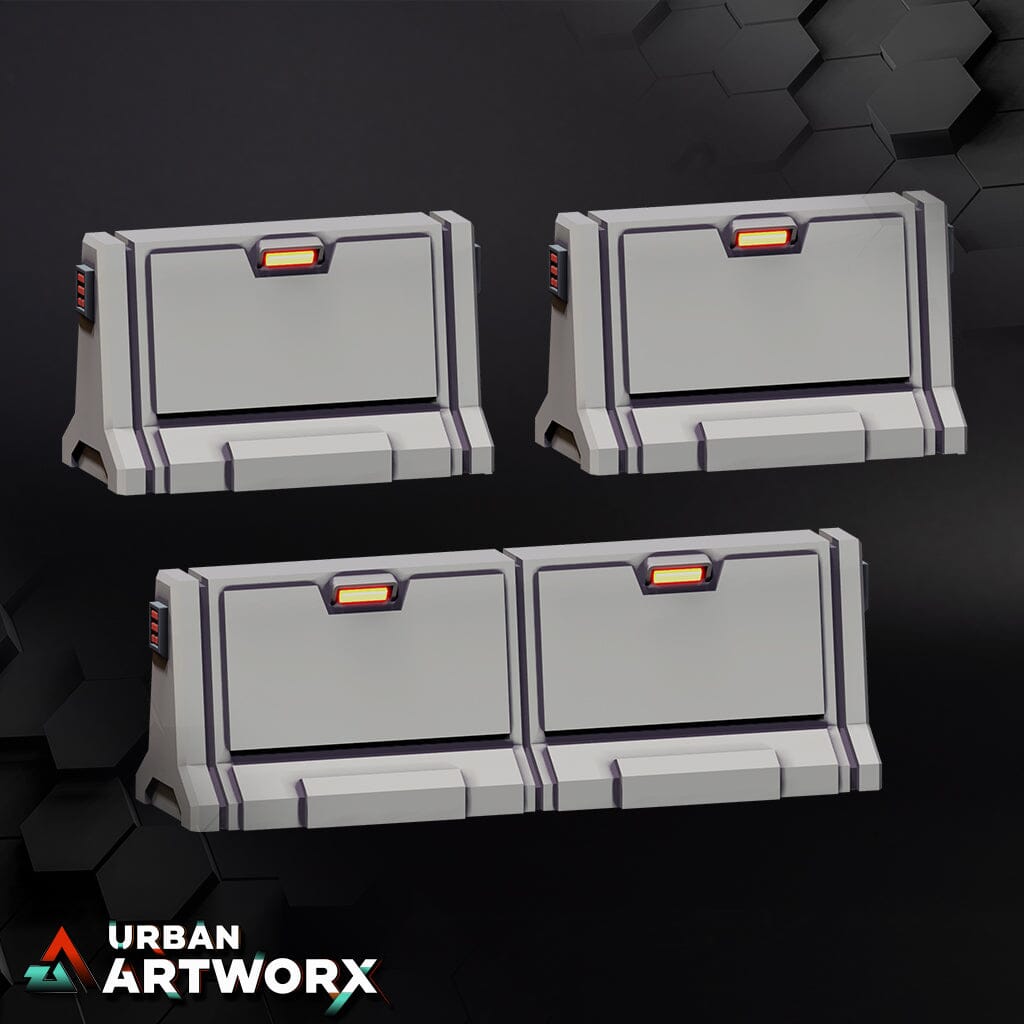 Tabletop Gelände - Outer Rim Territories - Barricades War Scenery