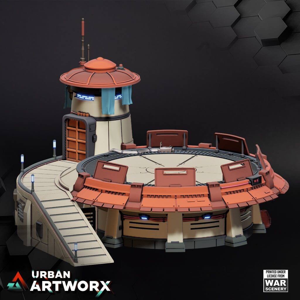 Tabletop Gelände - Outer Rim Territories - Landing Station War Scenery