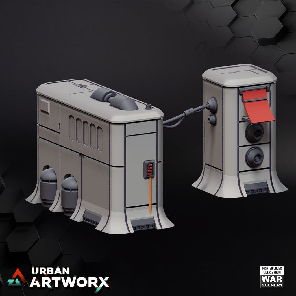 Tabletop Gelände - Outer Rim Territories - Mini Houses War Scenery