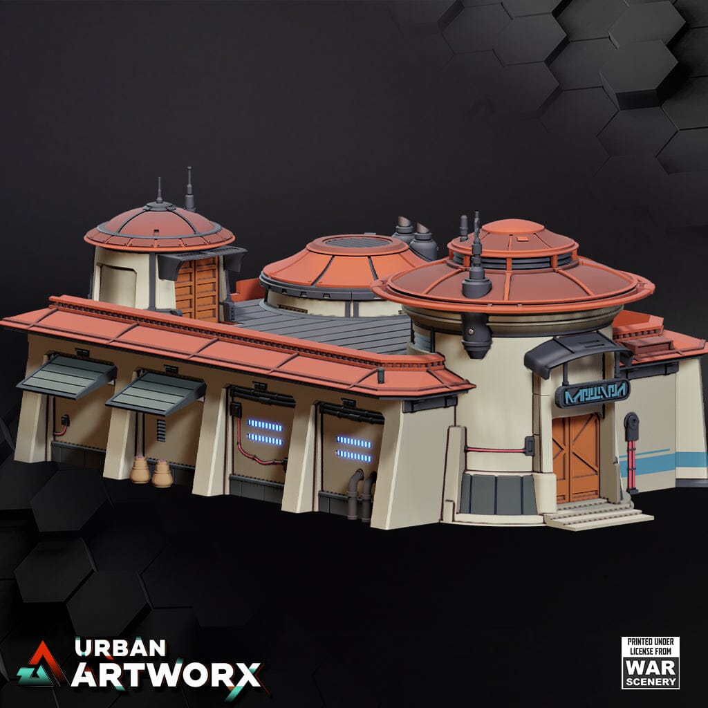 Tabletop Gelände - Outer Rim Territories - Natoshoo's Cantina War Scenery