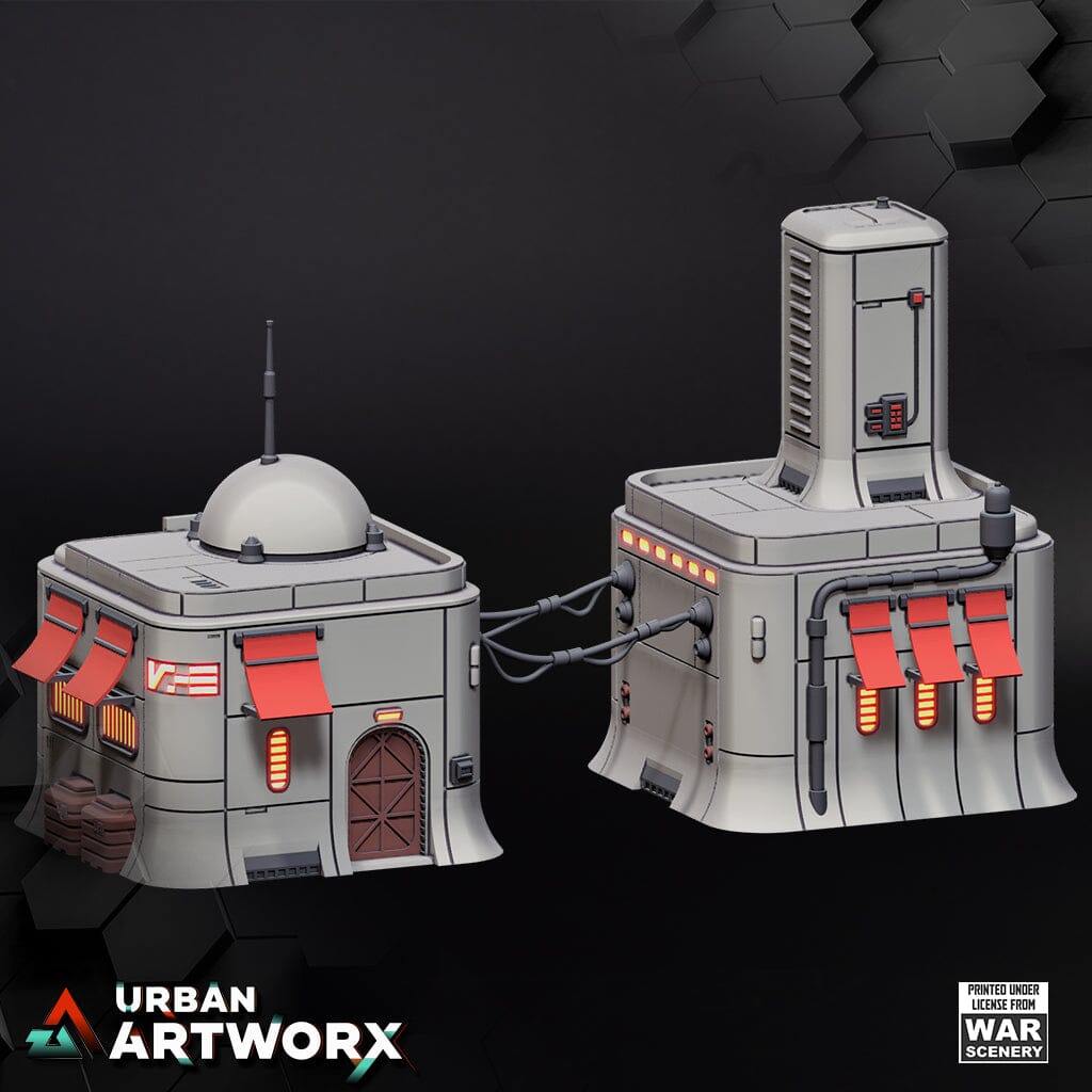 Tabletop Gelände - Outer Rim Territories - Theta House War Scenery