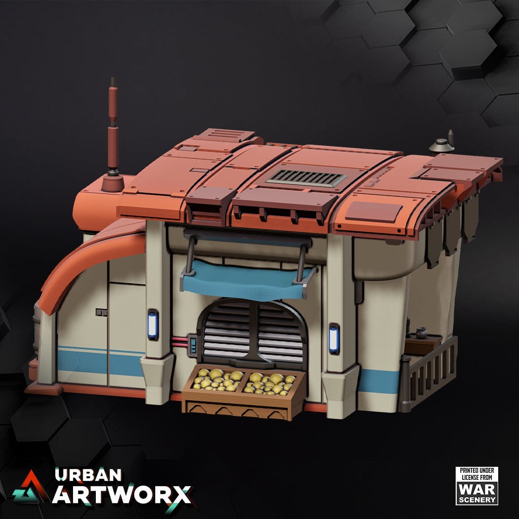 Tabletop Gelände - Outer Rim Territories - Vegetable Dealer War Scenery