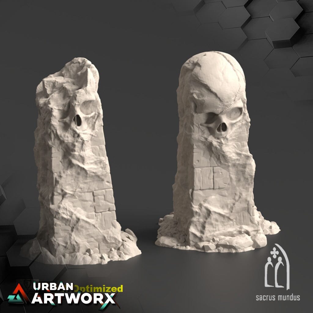 Tabletop Gelände - Sacrusmundus - Ashkaris - Pillars A_B Sacrusmundus