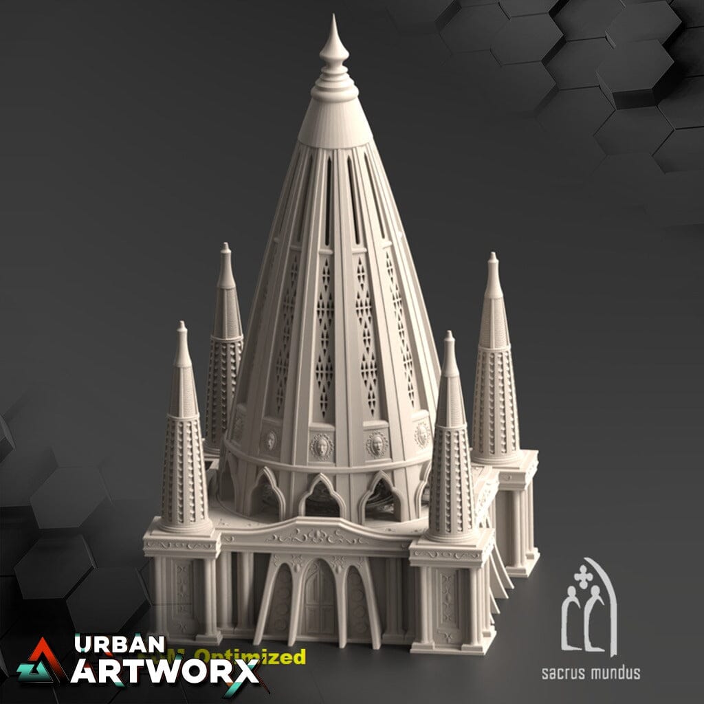 Tabletop Gelände - Sacrusmundus - Carnavex - Cathedral Sacrusmundus