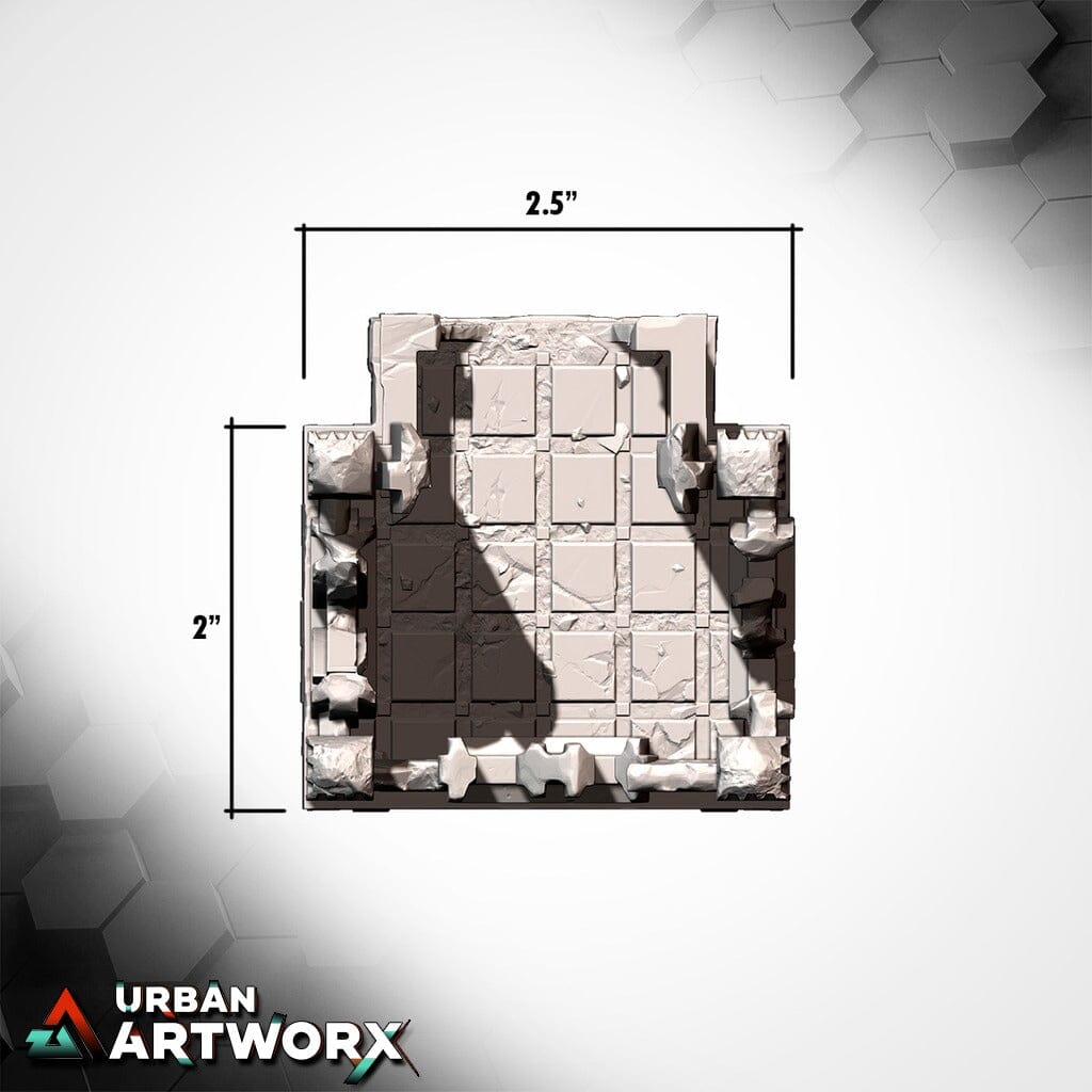 Tabletop Gelände - Txarli Factory - 11th Edition Grimdark Ruins Txarli Factory