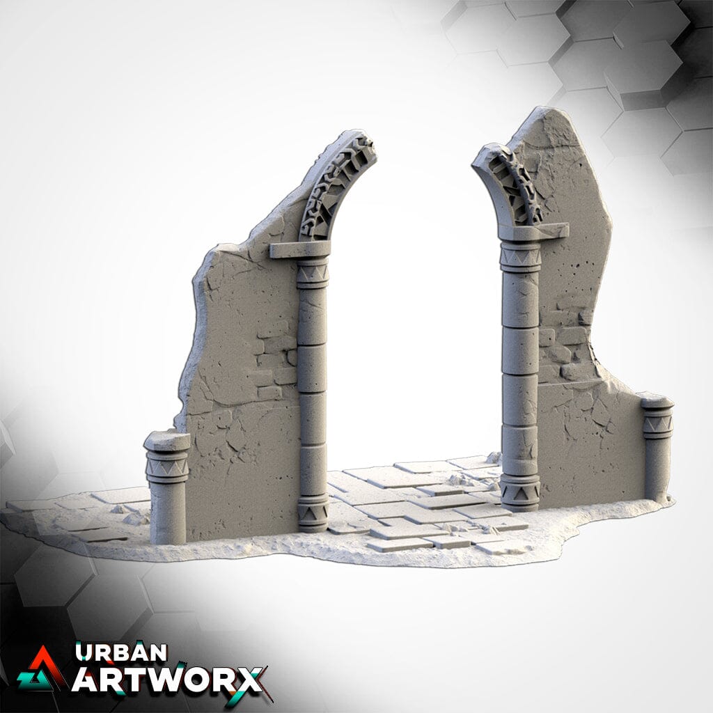 Tabletop Gelände - Txarli Factory - Ancestral Ruins Txarli Factory Ancient 04