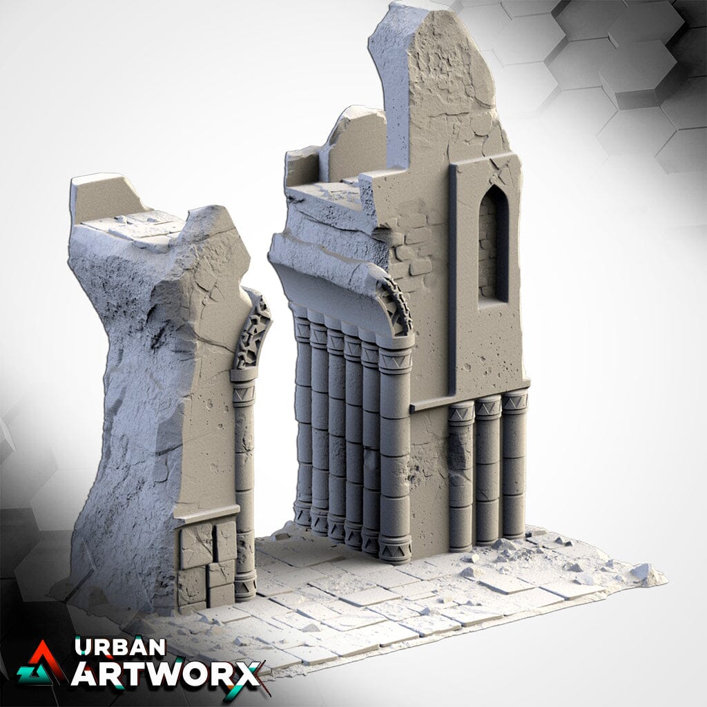 Tabletop Gelände - Txarli Factory - Ancestral Ruins Txarli Factory Ancient 05